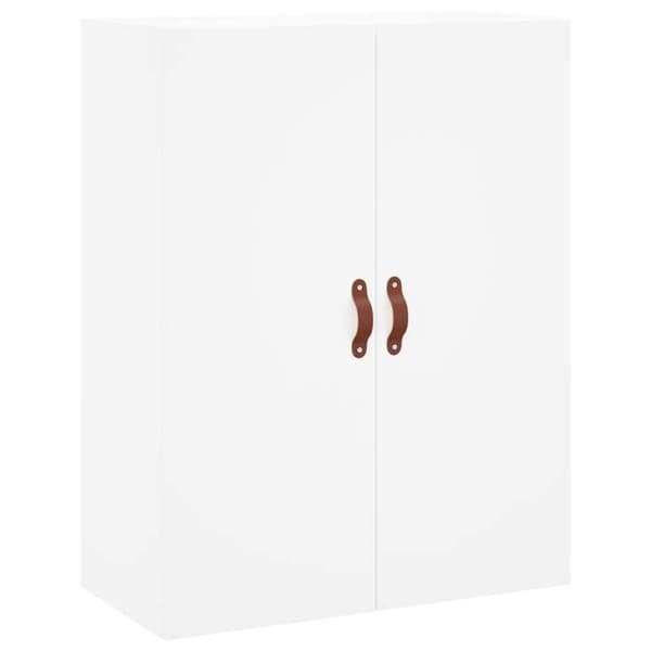Maison Exclusive - Buffé hög Vit 69,5x34x180 cm Ingenjörsträ Vit