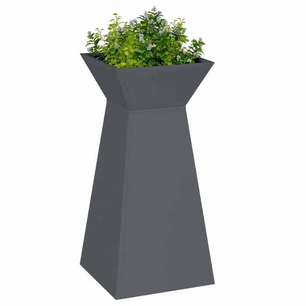 Maison Exclusive - Pelarplanter 2 st Anthracite 35 x 35 x 73 cm