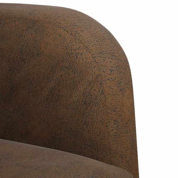 Maison Exclusive - Brun 110 cm læderlook sofa