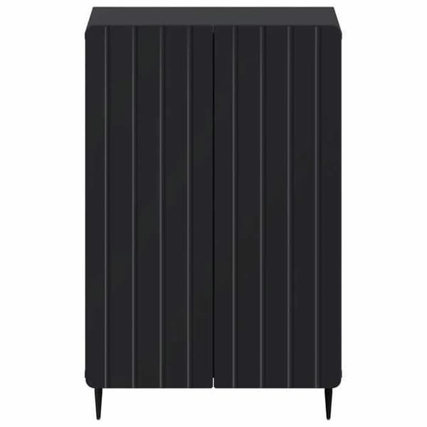 Maison Exclusive - Kengäteline ZWOLLE 59,5 x 39,5 x 91,5 cm Musta