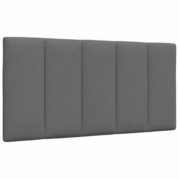 Maison Exclusive - Huvudgavelkudde Hanko mörkgrå 100 cm tyg