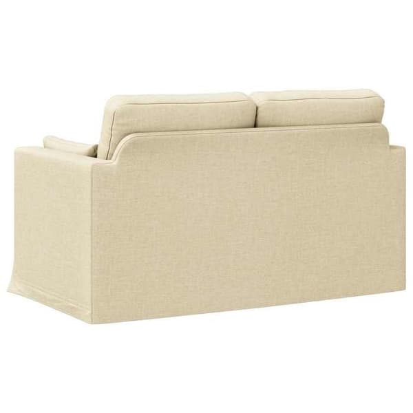 Maison Exclusive - Soffa Crème 139 x 78 x 80 cm tyg