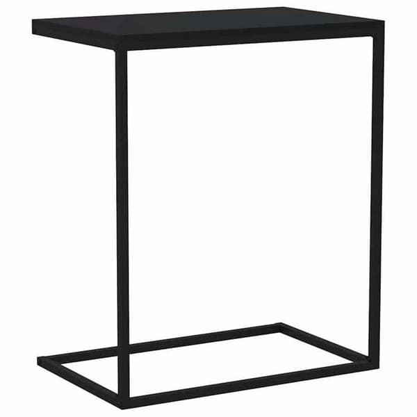 Maison Exclusive - Sort sidebord 55x35x66 cm Ingeniørtræ Svart