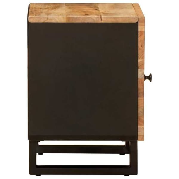 Maison Exclusive - Natbord 2 stk Brun 40 x 33 x 46 cm