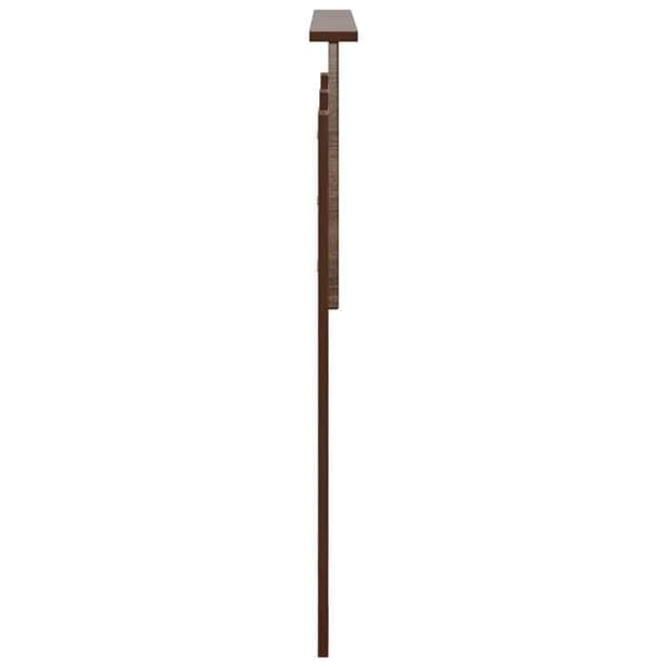 Hoved- og fodpaneler - MAISON EXCLUSIVE - Rektangulær - Brun - Ingeniørtræ - Moderne