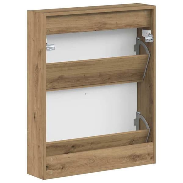 Maison Exclusive - Seinälle asennettava HAARLEM-kengäteline 71 x 17 x 86 cm