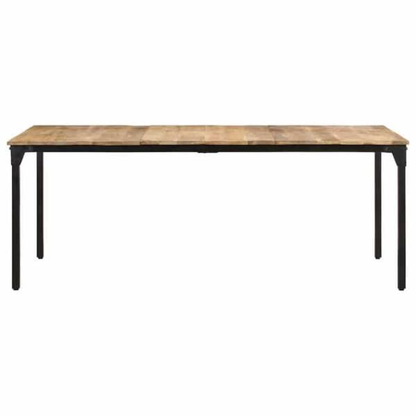 Maison Exclusive - Ruokapöytä 200x100x76 cm Kiinteä mangopuu