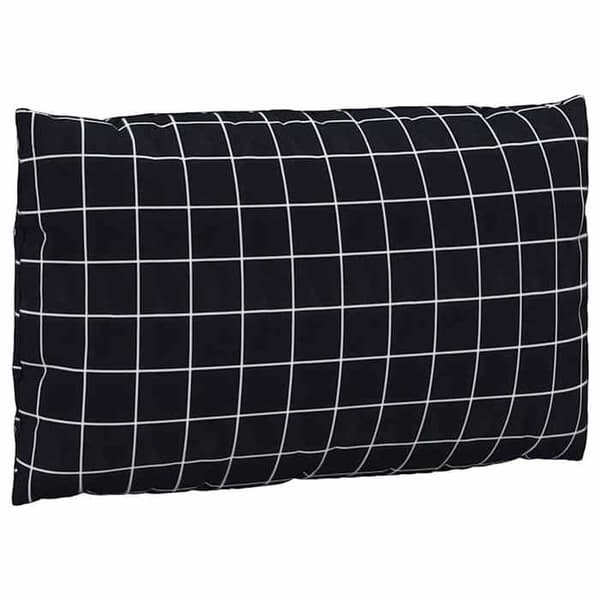 Pallepuder - EKSKLUSIV HUS - Ternede - Sæt af 2 - Vandafvisende polyester - 60x60 cm Svart