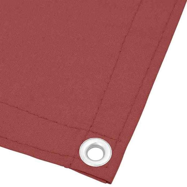 Maison Exclusive - Balkongskärm i terrakottafärg 120x800cm 100% polyester