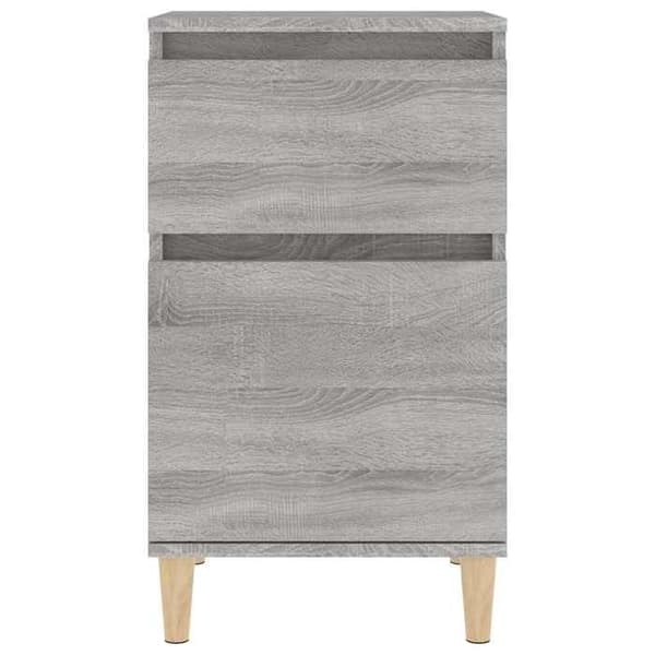Maison Exclusive - Nattens bord sonoma grå 40x35x70 cm