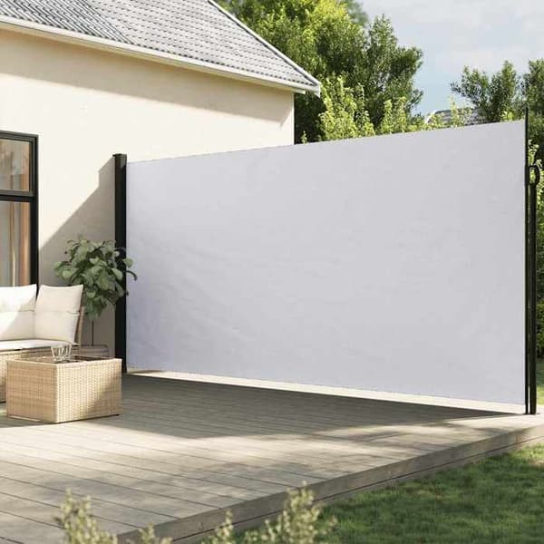 Maison Exclusive - Hvidt sideudtræk 200x500 cm