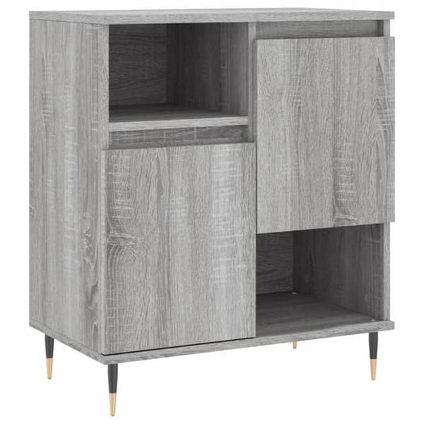 Buffet - Maison Exclusive - Ingeniørtræ - Sonoma grå - 2 dele sonoma grå