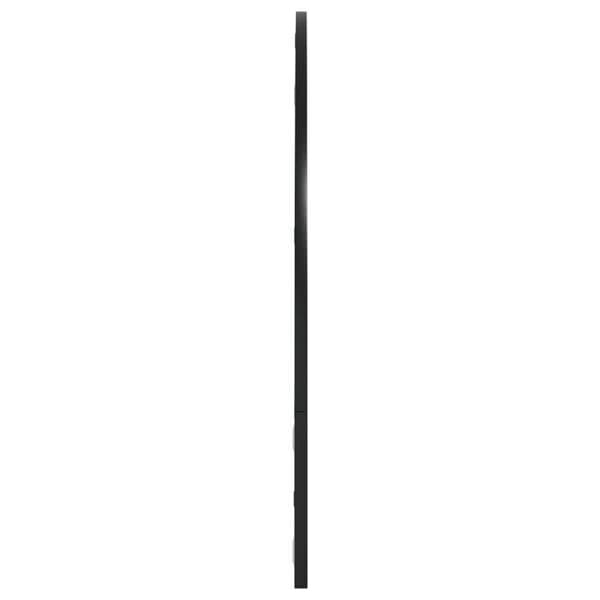 Maison Exclusive - Svart väggspegel 100x70 cm järnbåge Svart