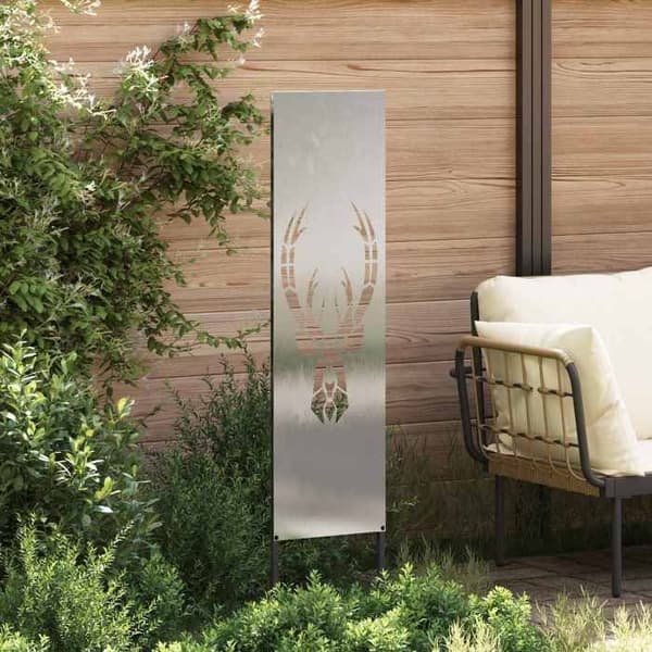 Maison Exclusive - Silverfärgad trädgårdsskyddsskärm 32 x 140 cm Silver