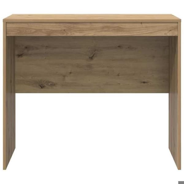 Maison Exclusive - Håndlavet egetræskontor 90 x 50 x 76 cm Ek