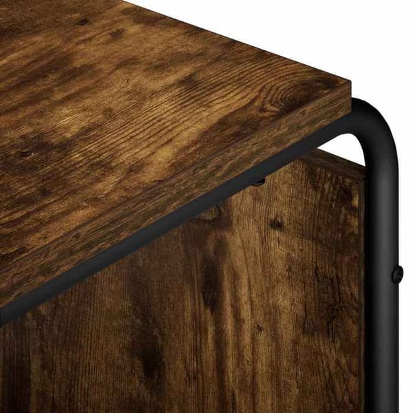 Maison Exclusive - TV-møbel 98 x 36 x 45 cm Røget eg Rökt ek
