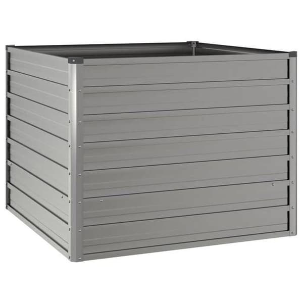 Maison Exclusive - Hævet havebed i rusten 100x100x77 cm cortenstål rost