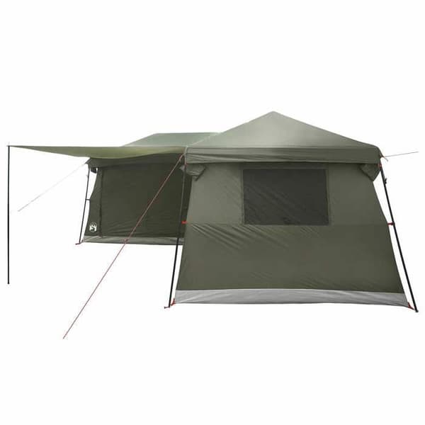 Familjetält - EXKLUSIVT HUS - 14 platser - Polyester 185T PU - 3 sovrum - 18,75 m²
