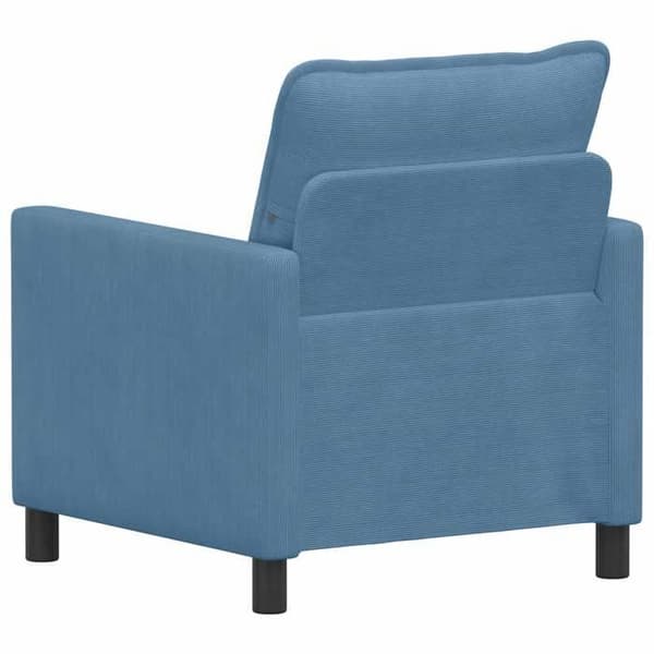 Maison Exclusive - Sofa Blå 76 x 81 x 87,5 cm Stof
