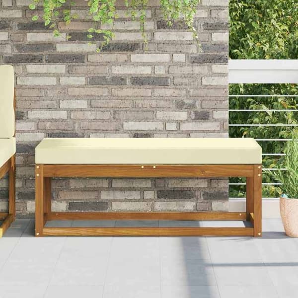 Sittkudde - EXKLUSIVT HEM - Modern - 100% polyester - Kräm - Avtagbar dragkedja Grädde