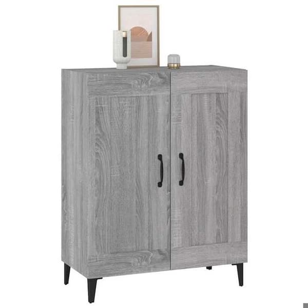 Maison Exclusive - Buffé Sonoma Grå 69,5x34x90 cm Ingenjörsträ