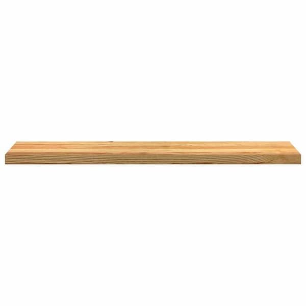 Trappe - EKSKLUSIV HUS - 8 dele - Massivt egetræ - 120x30x2 cm - Lys brun ljusbrun