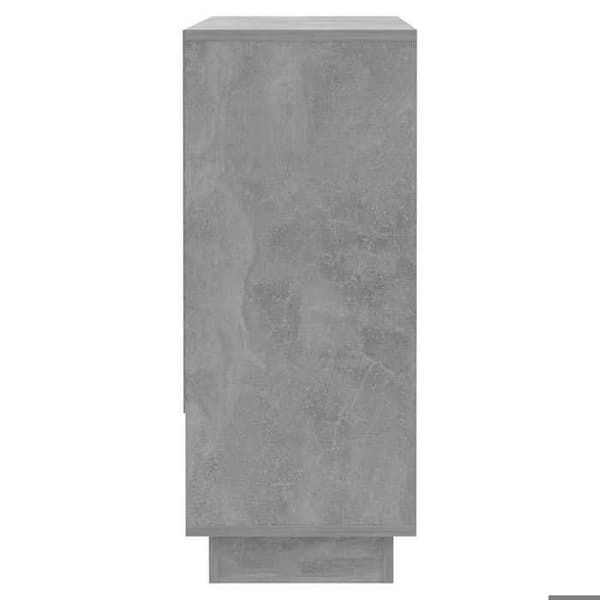 Maison Exclusive - Buffé Grå betong 97x31x75 cm Ingenjörsträ