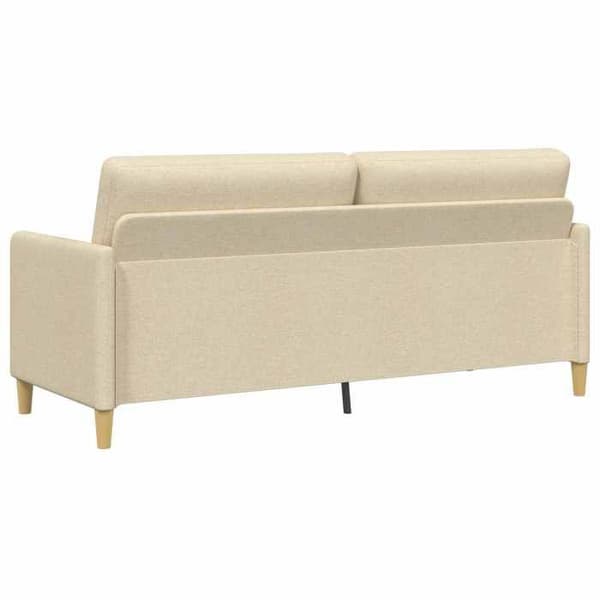 Maison Exclusive - Soffa med förvaring Creme 192 x 78 x 87 cm Polyester