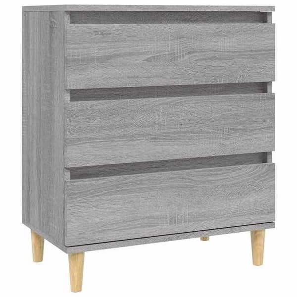 Maison Exclusive - Sonoma harmaa buffet 60x35x70 cm insinööripuuta