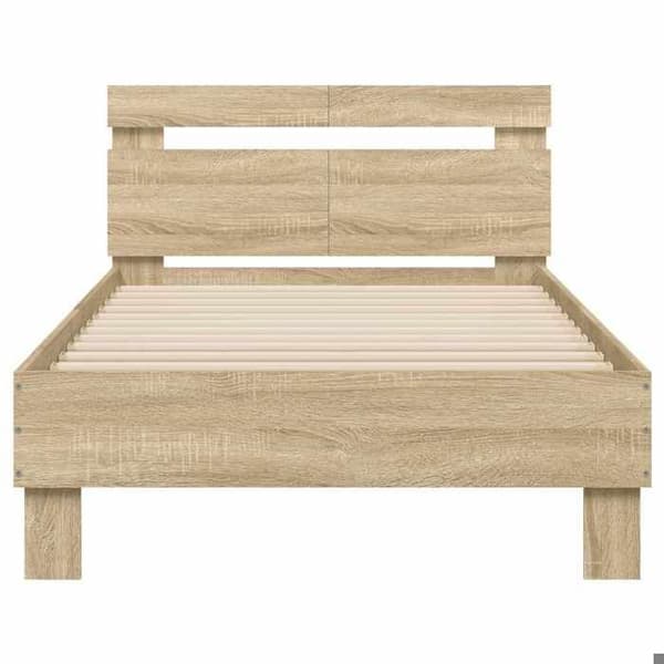 Maison Exclusive - Sengestel uden madras med hovedgærde 100x200 cm