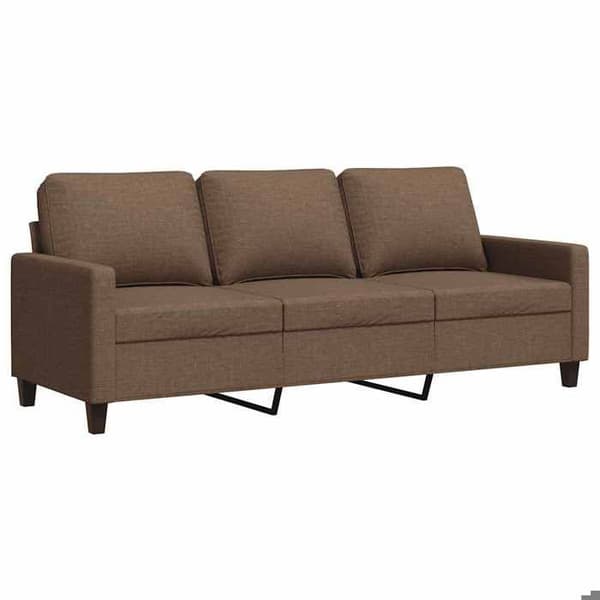 Maison Exclusive - 3-personers Sofa Brun 180 cm Stof