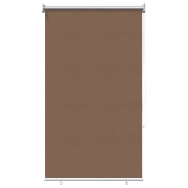 Maison Exclusive - Utrullningsbar utomhusbutik UV-skydd Taupe Polyester