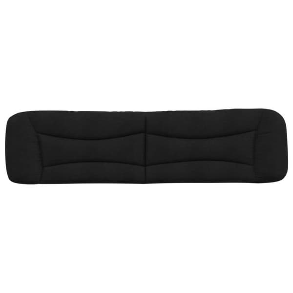 Maison Exclusive - Hovedgærdens pude Hvar sort 200 cm stof