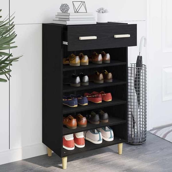 Maison Exclusive - Skoskåp 60 x 35 x 105 cm Ingenjörsträ