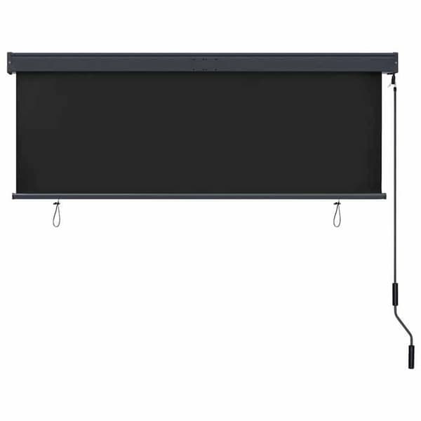 Maison Exclusive - Ulkokäyttöön tarkoitettu rullakauppa 160x250 cm antrasiitti antracit