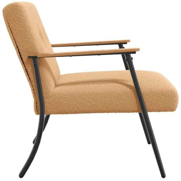 Maison Exclusive - beige stofstol der ligner boucle uld
