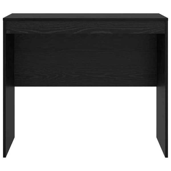 Maison Exclusive - Kontor Sort egetræ 100 x 50 x 76 cm svart ek
