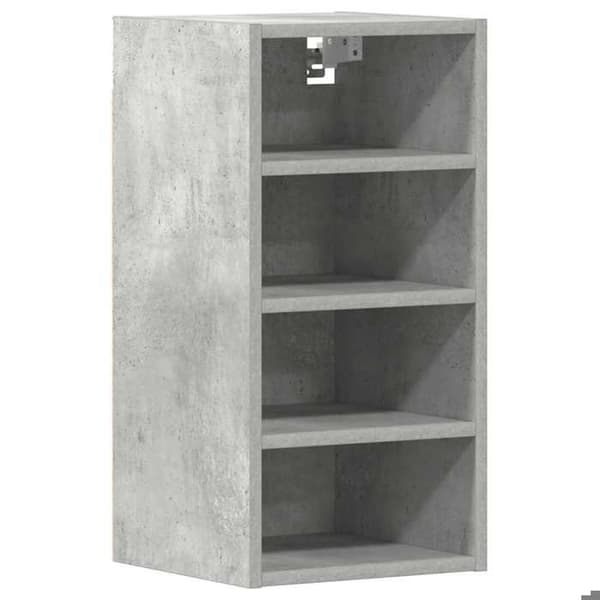 Maison Exclusive - Hængeskab "Riga" Grå beton 30 x 29,5 x 60 cm Ingeniørtræ
