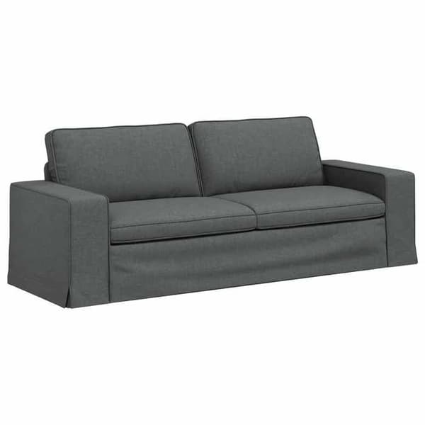 Maison Exclusive - Sæt af 2 sofaer Mørkegrå stof