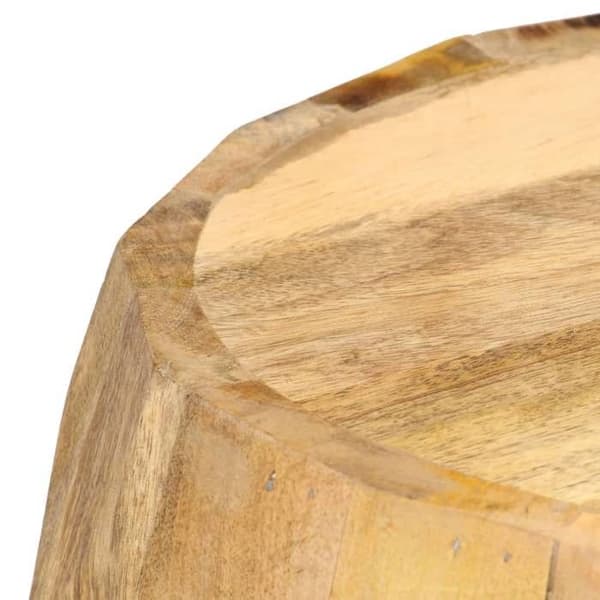 Maison Exclusive - Trätrumma av solid mangoträ Olika färger (färgerna varierar frå