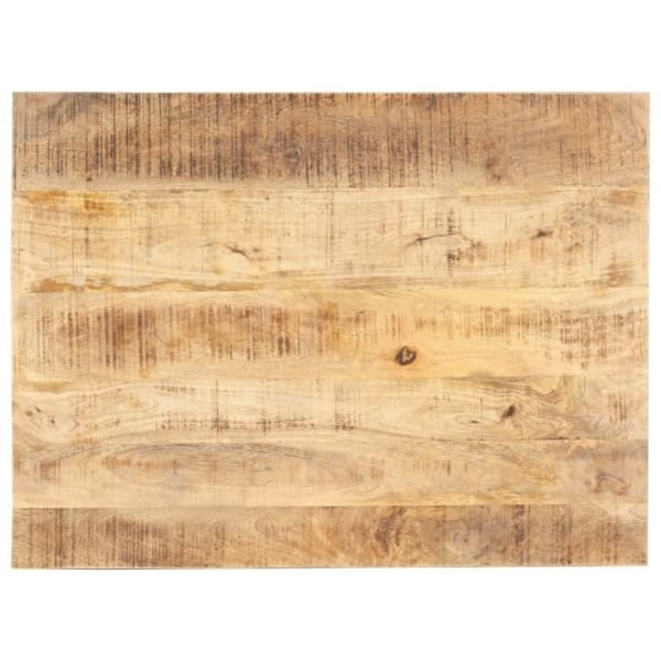 Bordplade Massivt mangotræ 15-16 mm 70x60 cm [cm]