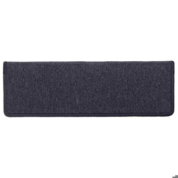 Maison Exclusive - Trappe tæppe 15 stykker 65 x 21 x 4 cm Mørkegrå og blå Rektangulær kant