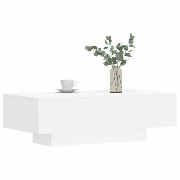 Soffbord - EXKLUSIV HEM - 100x49,5x31 cm - Vit - Ingenjörsträ - Nutida Vit