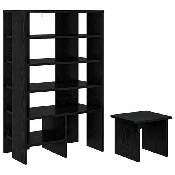 Maison Exclusive - Kengäteline 2 kpl 62 x 35 x 100 cm Tekninen puu