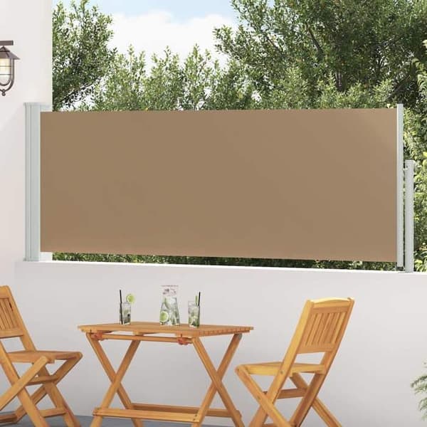 Maison Exclusive - Fällbar rektangulär sidobutik 500 x 100 cm Polyester