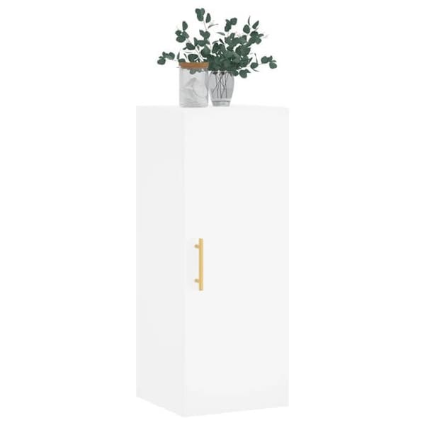 Maison Exclusive - Väggskåp vit 34,5x34x90 cm