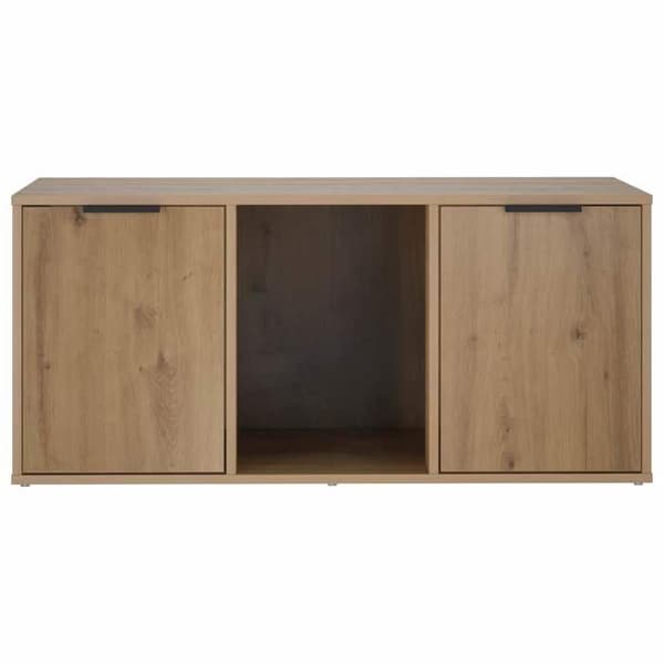 Maison Exclusive - Möbel för kattlåda Ek hantverk 100 x 49 x 45 cm