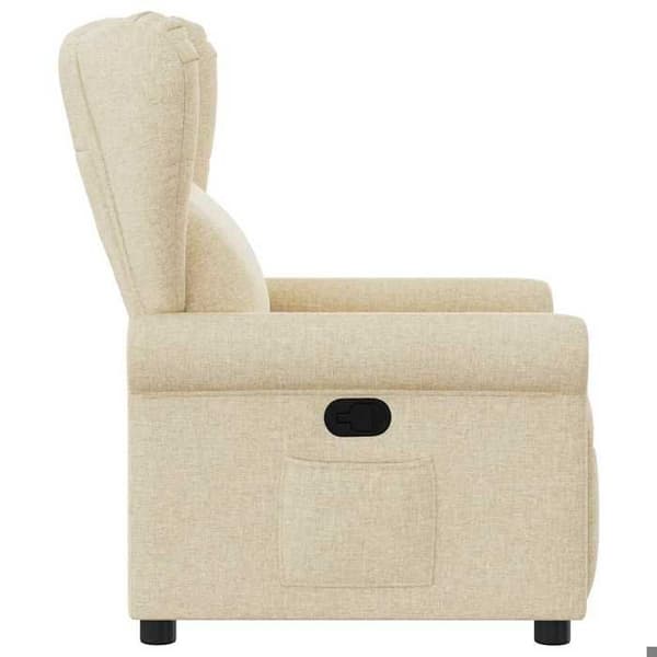 Maison Exclusive - Recliner Fåtölj Creme Tyg