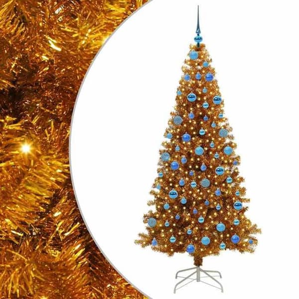 Maison Exclusive - Guld Juletræ 180 cm PET gyllene