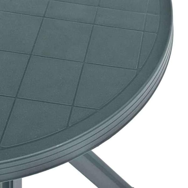 Maison Exclusive - Bistrobord Vit Ø70 cm Plast
